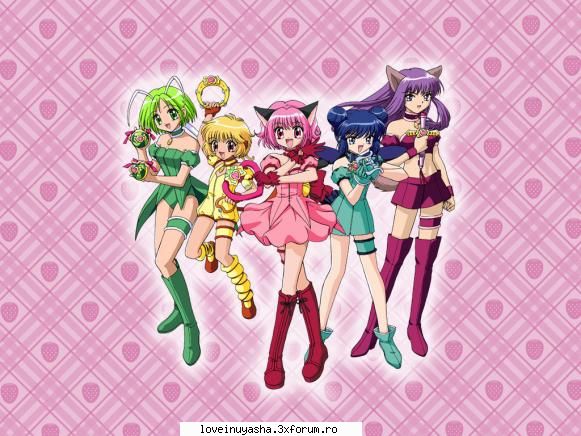 poze grup celelalte personaje puterea echipei mew mew