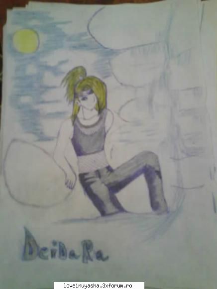 deidara doar desene