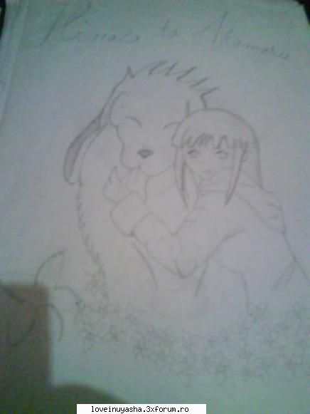 hinata si akamaru doar desene