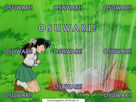 Poze cu Kagome & Inuyasha - inuyasha+kagome=osuwari! - |Poze Inuyasha|