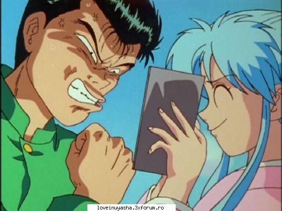 comentariii haioase pt poze din animeuri - thare..asa..sa vad ce mai am funny yusuke ,cum - |Jocuri|