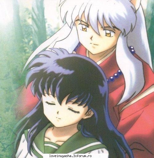 credeti k inuyasha o iubeste pe kagome? - Yo cred ca la inceput o vedea pe kikyo in Kagome - |Inuyasha|