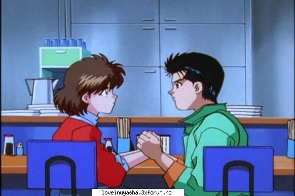 si asta la fel...cand yusuke o cere in casatorie pe keiko...va mai amintiti? :nebun: galerie