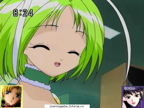 parca asa o cheama dar ma rog ea apare in episodul 3-4 si este fata care invata mereu =d poze cu