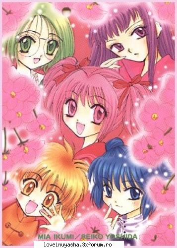 poze de grup si cu celelalte personaje - echipa mew mew power - |Mew Mew Power|