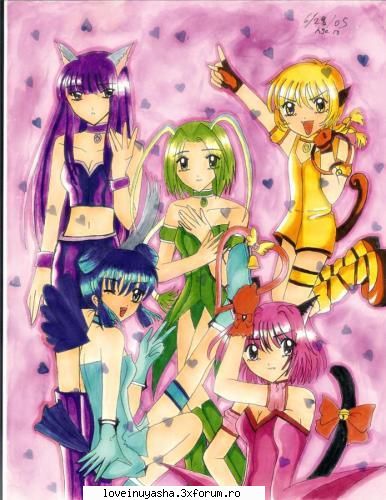 poze de grup si cu celelalte personaje - mermaid_inuyasha - |Mew Mew Power|